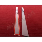 Resim Db Chrome Renault Megane 2 Kapı Direği Nikelajı 2004-2010 2 Parça 