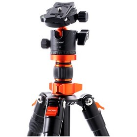 Resim K&F CONCEPT Sa254m2 175cm Ball Head Kit'li Tripod Ve Monopod 