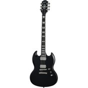Resim Epiphone SG Prophecy Elektro Gitar (Aged Jet Black Metallic) 