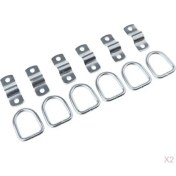 Resim Cuticate D Halkası Bağlama Çapa 12 Pk Yüzey Montaj Kırma Gücü Süper Güçlü (Yurt Dışından) 