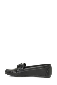 Resim Butigo 25S-116 6FX Siyah Kadın Loafer 