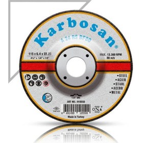 Resim Ispiral Taşı Karbosan 115X6X22 Flex Taşlama 910550 K 