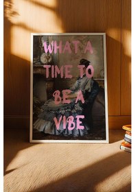 Resim Saturn Young Lady At The Fireplace Çerçeveli Tablo What A Time To Be A Vibe Maximalist Decor Altered Art 