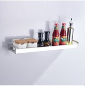 Resim 50cm Kaliteli Mutfak Çok Fonksiyonlu Baharat Saklama Rafı 