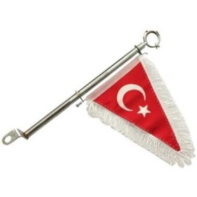 Resim Genel Markalar Motorsiklet bayrak direği makam bayrağı flama bayrak 