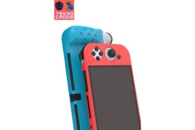 Resim Beboncool TNS-1135 Nintendo Switch OLED El Destekli Grip Tasarım Koruyucu Silikon Kılıf 