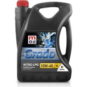Resim Moil Grado Nitro Lpg 10W-40 4 Lt Motor Yağı ( Üretim Yılı : 2021 ) 