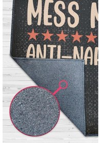 Resim Homshtag Kuralsız Ve Uykusuz Siyah Çocuk Odası Halısı Minimal Çocuk Halısı Çok Renkli 