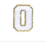 Resim arredamento Termos Uyumlu O Harfi Beyaz Sticker 