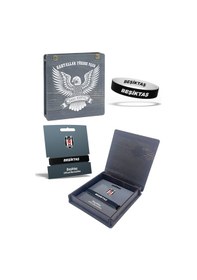 Resim Beşiktaş Silikon Yetişkin Bileklik Hediyelik Ahşap Kutu 001 