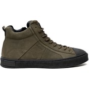 Resim Greyder Erkek Haki Hakiki Deri Sneaker Bot 2k1sb14604 