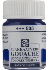 Resim Talens Guaj Boya Cam Şişe 16ml 505 Ultramarine Light 