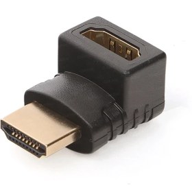 Resim DARK DK-HD-AMXF90 HDMI Çevirici Adaptör Siyah 90derece Dönüştürücü Dirsek 