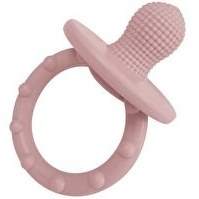 Resim Emzik Şeklinde Silikon Diş Kaşıyıcı Pembe 