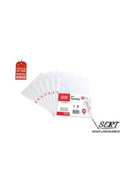 Resim Kristal Poşet Dosya 60 Micron 100lü Paket Cassa N11.138 
