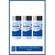 Resim Watsons Koyu Renk Ojeler İçin Aseton 3 x 150 ML 