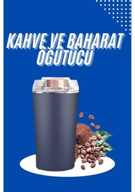 Resim Yeni Nesil Kahve Ve Baharat Öğütücü Paslanmaz Çelik Kahve Değirmeni 