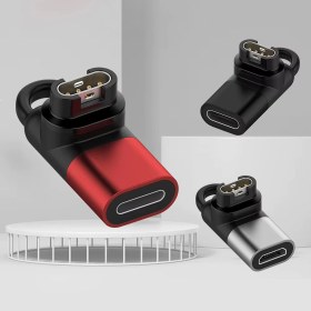 Resim Caseonn Garmin Instinct Crossover Amoled Taşınabilir Şarj Dönüştürücü Adaptörü Type-C 