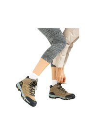 Resim Homer Hakiki Deri Outdoor Su Geçirmez Kadın Trekking Bot Kum 