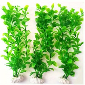Resim Canlı Yeşil Yapay Su Bitkileri, 25cm PVC Akvaryum Dekoru, İç Mekan Akvaryum Peyzajı için Gerçekçi Yaprak Tasarımı, Akvaryum Yeşillikleri|Canlı Yeşil Bitkiler|PVC Su Bitkileri, Akvaryum Süslemeleri 