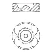 Resim 4 Adet Pıston Segman Std 83.00 Mm Mercedes Om651 00-13 72548 Std 8772548std000g 