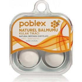 Resim Poblex Naturel Balmumu Kulak Tıkacı 2li 