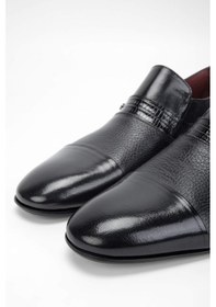 Resim Tamer Tanca Erkek Hakiki Deri Siyah Makosen Ayakkabı 537 3052 Erk Ayk Sk23/24 Syh Bfl/syh Krtn 