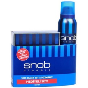 Resim Snob Edt 100 ml Erkek Parfüm +Deodorant 150ml 