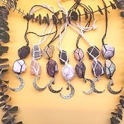 Resim LFaize El Yapımı Ham Himalaya Tuz Araba Aksesuarları Araba Süsü Dikiz Aynası Araba Süsü Onun için Hediye (Sitrin + Florit) 