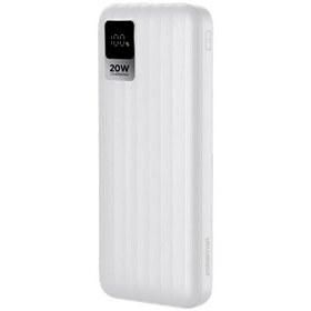 Resim Polosmart PSM148 20W PD Çıkışı Dijital Ekranlı Şarj Cihazı 10.000 mAh Powerbank Beyaz 
