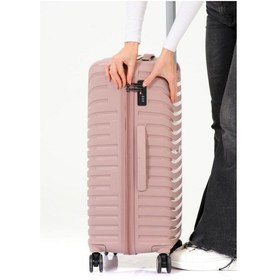 Resim Keo-plus Pudra Orta Boy Silikon Kırılmaz Pp Valiz Siyah 