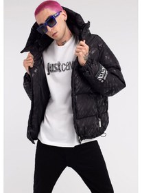 Resim Just Cavalli Erkek Şişme Mont Siyah 