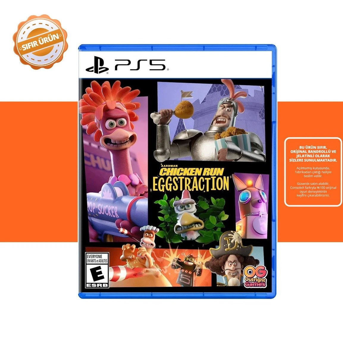 OG OUTRIGHT GAMES Chicken Run Eggstraction - PS5 Oyun [SIFIR] Fiyatı ve ...