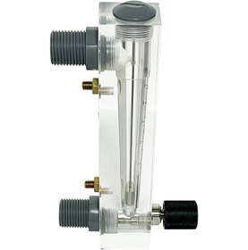 Resim MEOFLOW Debimetre -lzm Gaz 1 – 7 L/dk- Ayar Vanalı -debi Ölçer - Şamandıralı 