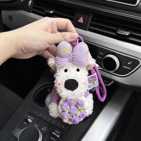 Resim OIMG Yeni 1 Adet Karikatür Çanta Çekicilik Anahtarlık Sevimli Iyi Şanslar Hediye Peluş Oyuncaklar Bebekler (Yurt Dışından) 