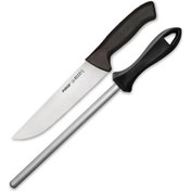 Resim Pirge 35202 Et Ustası 2 Li Bıçak Seti Siyah 