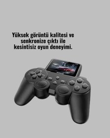 Resim Znv Zenvia Mey İthalat 2025 A Kalite S10 Gamepad 520 Oyunlu Tv Bağlantılı Retro Atari Konsolu Znv2025 Cmn 