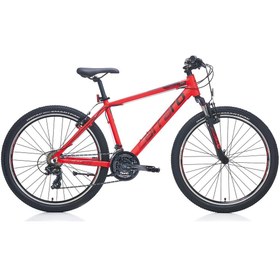 Resim Carraro FORCE 600 432H 21-V VB MAT KIRMIZI-SİYAH-BEYAZ ERKEK DAĞ BİSİKLETİ 
