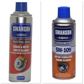 Resim Swanson Works Balata Sprey Motor Temizleyici Bakım Seti 
