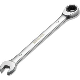 Resim Cırcır Anahtarı 10 Mm, Ingiliz Anahtarı Ingiliz Anahtarı Ingiliz Anahtarı Cr-V Mat Krom Yüzeyli 