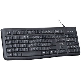 Resim Turbox Black TR-K88 USB Kablolu Siyah Multimedya Standart Q Klavye 