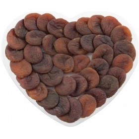 Resim Ufresh Gün Kurusu Kayısı Şeffaf Kalp Tabak 500 G 