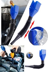 Resim omilife Araç Yağ Benzin Doldurma Hunisi Açılabilir Yer Kaplamaz Yağ Benzin Dökme Aparatı 2 Adet 