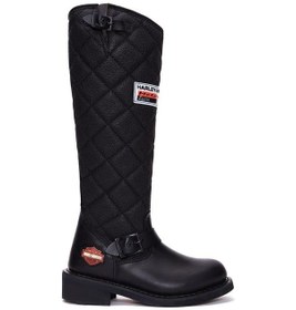 Resim Harley Davidson Laconia Hi 646 Kadın Bot Siyah 