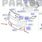 Resim HYUNDAI I30- 12/16; KARLIK (ÖN TAMPON ALTI) SPOILER 86590-A6000 