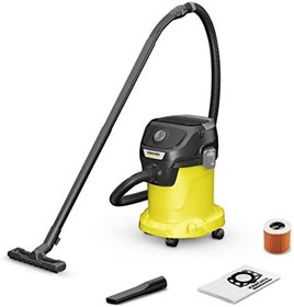 Resim Karcher Kärcher KWD 3 V-17/4/20 Islak Kuru Elektrikli Süpürge, üfleme fonksiyonlu, 1000 W, 17 l, Karcher, Sarı 