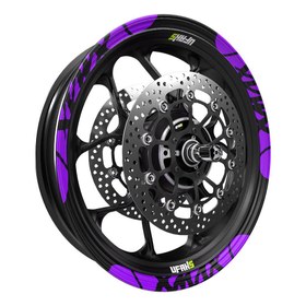 Resim Yamaha XMAX Spor Jant Şeridi - Mor 
