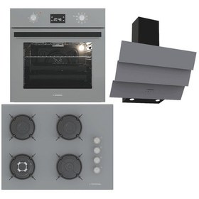 Resim Termikel BO O6555C A - BH P7194C A - CH S6532C BA Ankastre Set Antrasit 