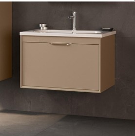Resim Orka Clay 65 Cm Mdf Sahra Banyo Dolabı Alt Modül Ve Lavabo Çok Renkli 