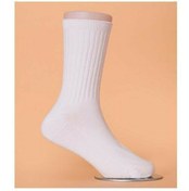 Resim CKV CENTER Unisex Beyaz Spor Çorap Halısaha Çorabı Antrenman Çorabı 